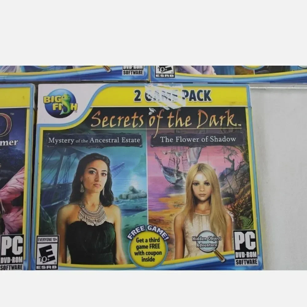 7 PC  ROMS Mysteries & Hidden Object Adventure Games• Big Fish.